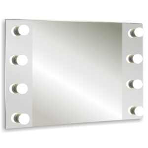 Зеркало MIXLINE «Мерлин» 800*600 (ШВ) (8 цоколей, без ламп)