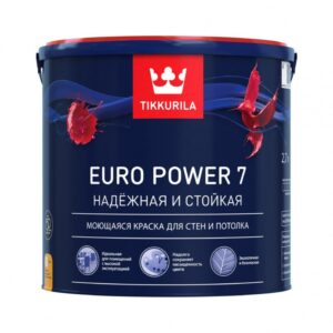 Краска в/д «Tikkurila» Euro Power 7