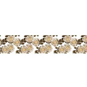ПВХ Фартук Шоколадные розы 3000*600*1,5мм
