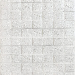 Самокл. стеновые панели 3D Белый кирпич 700 * 770мм