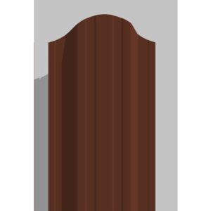 Евроштакетник Шоколад 125*1,70м