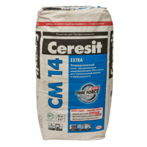 Клей цемент «Ceresit» СМ14 д/керамогранита 25кг