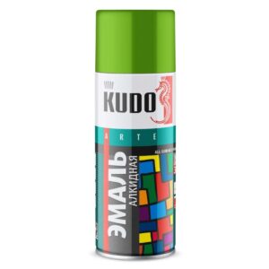 Краска-аэрозоль «KUDO» Салатовая  520мл