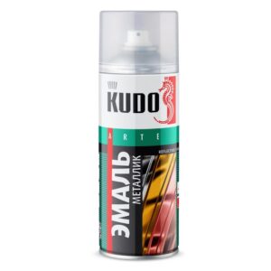 Краска-аэрозоль «KUDO» Металлик медь 520мл