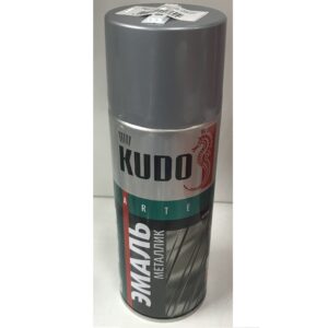 Краска-аэрозоль «KUDO» Металлик Хром 520мл