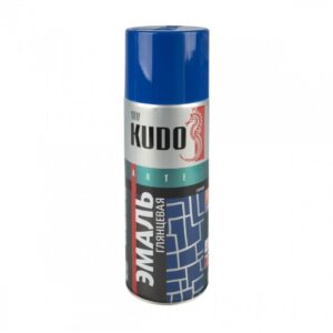 Краска-аэрозоль «KUDO» Синяя 520мл