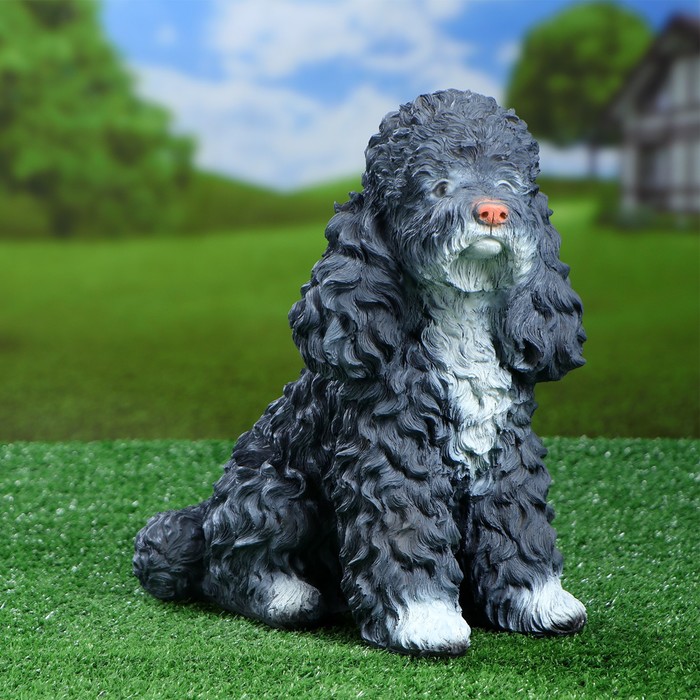Фигура садовая: Собака пудель
